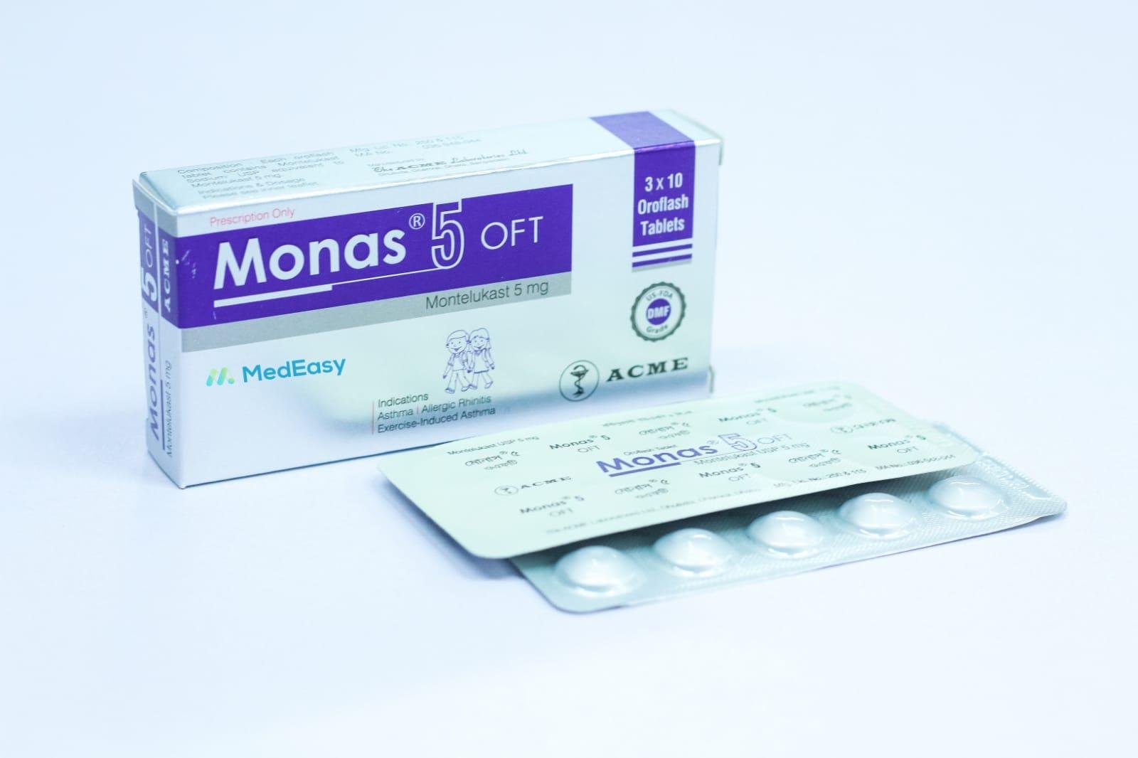 Monas OFT5 mg Tablet Montelukast