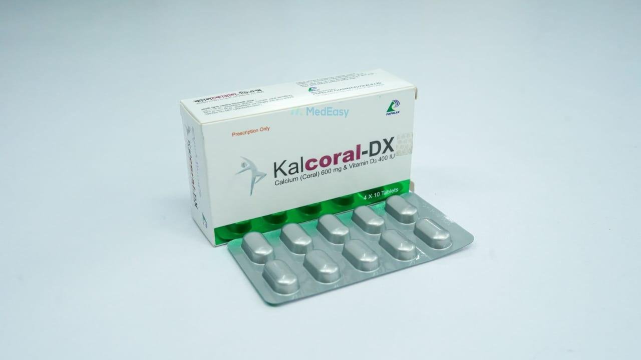 Kalcoral-DX Tablet Calcium Carbonate [Coral source] + Vitamin D3