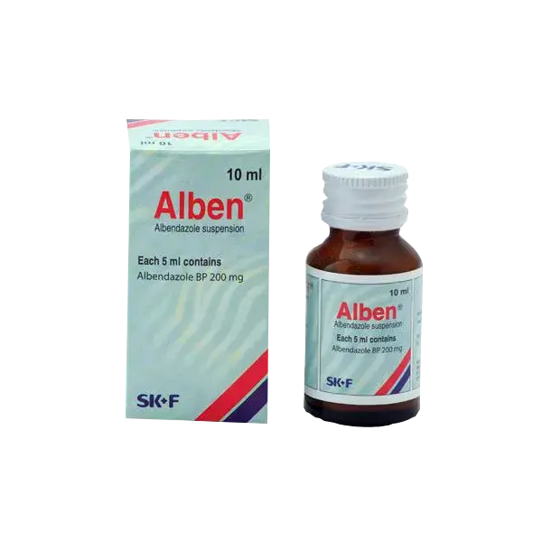 Alben10 ml Oral Suspension( Albendazole )