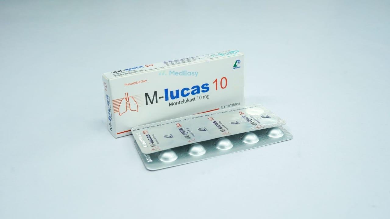 M-lucas10 mg Tablet Montelukast