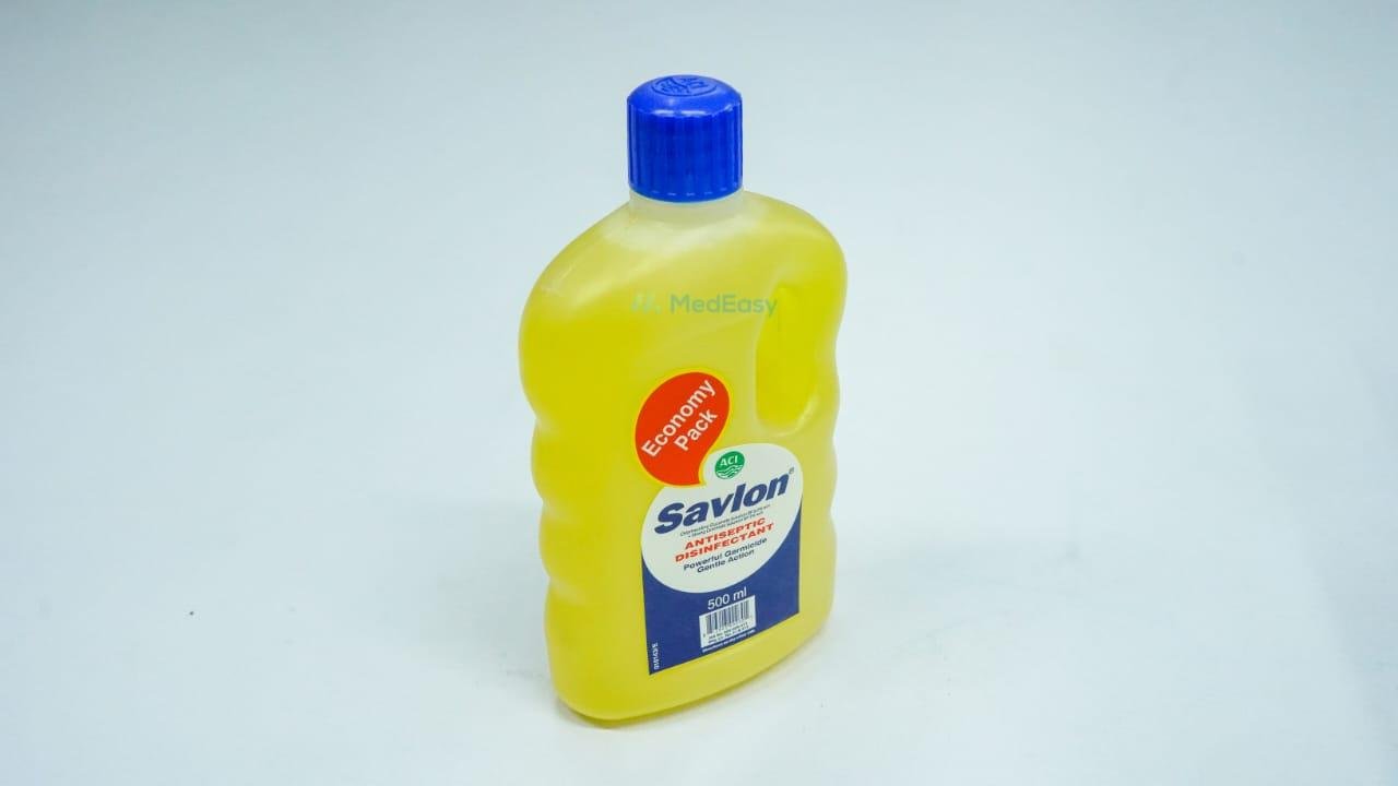 Savlon Antiseptic500 ml Liquid Anticipate Cetrimide + Chlorhexidine Gluconate